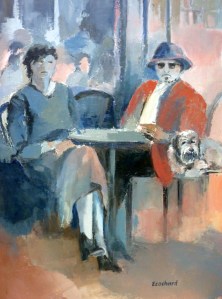 2013 - Couple au bar - 0.60mx0.80m