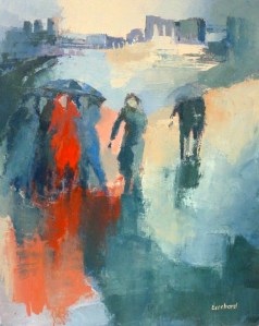 2013 - Pluie en ville - 0.60mx0.73m