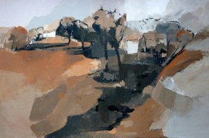 Paysage du BugeyAcrylique sur toile 2012