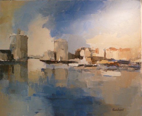 Les Tours de La Rochelle - Acrylique sur toile 2013