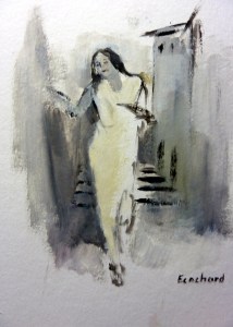 Acrylique sur papier 2016