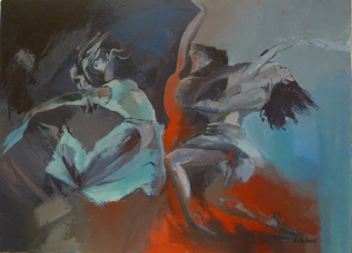 Danse Acrylique sur toile 2013