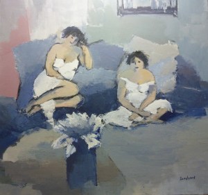 2015 - Acrylique sur Toile - 80x80cm - Rêverie